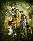 Michael Cheval Fairness of Bluff painting